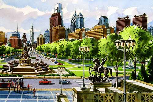 Summer Skyline